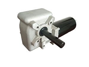 Electric motor for truck tarping system